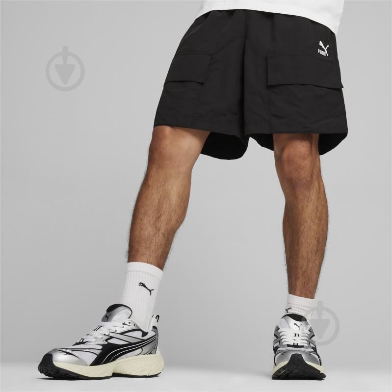 Шорты Puma CLASSICS CARGO SHORTS 7"" WV 62426201 р. L черный - фото 3