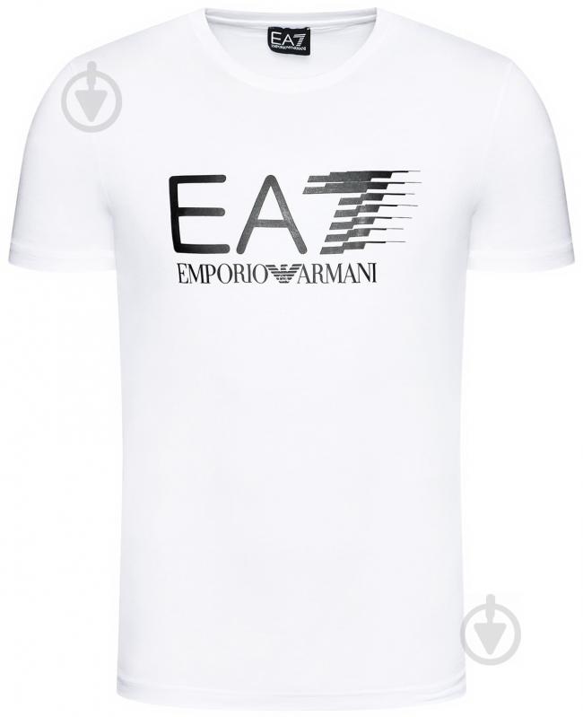 Футболка EA7 T-SHIRT 3KPT39-PJ02Z-1100 р.3XL белый - фото 1