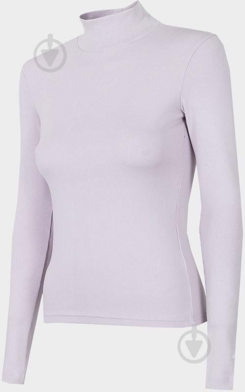 Футболка 4F WOLONGSLEEVE TSDL017 H4Z22-TSDL017-52S р.M бузковий - фото 2 Футболка 4F WOLONGSLEEVE TSDL017 H4Z22-TSDL017-52S р.M бузковий - фото 2