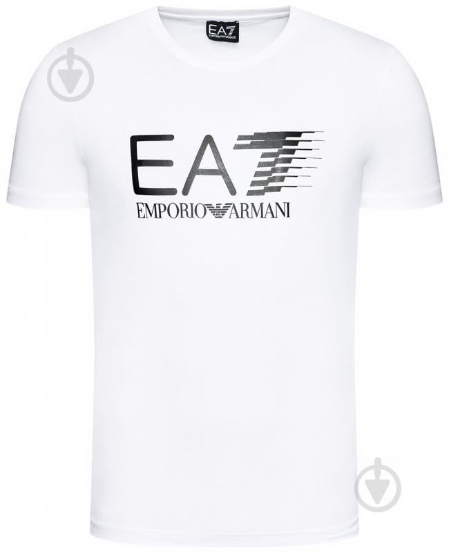 Футболка EA7 T-SHIRT 3KPT39-PJ02Z-1100 р.S білий - фото 1