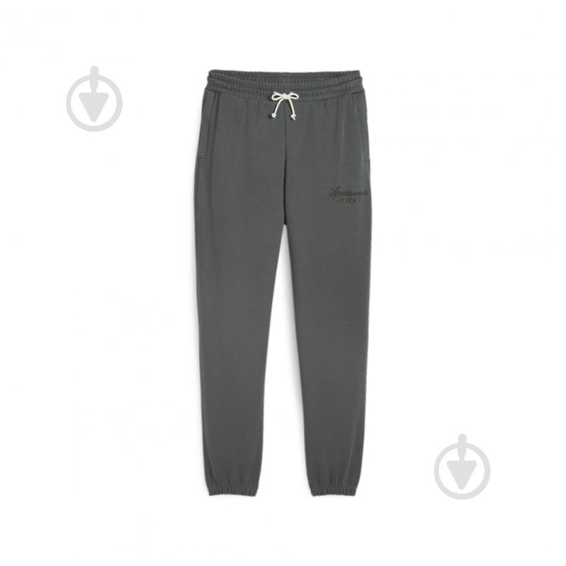 Брюки Puma CLASSICS+ SWEATPANTS 62427680 р. S серый - фото 1