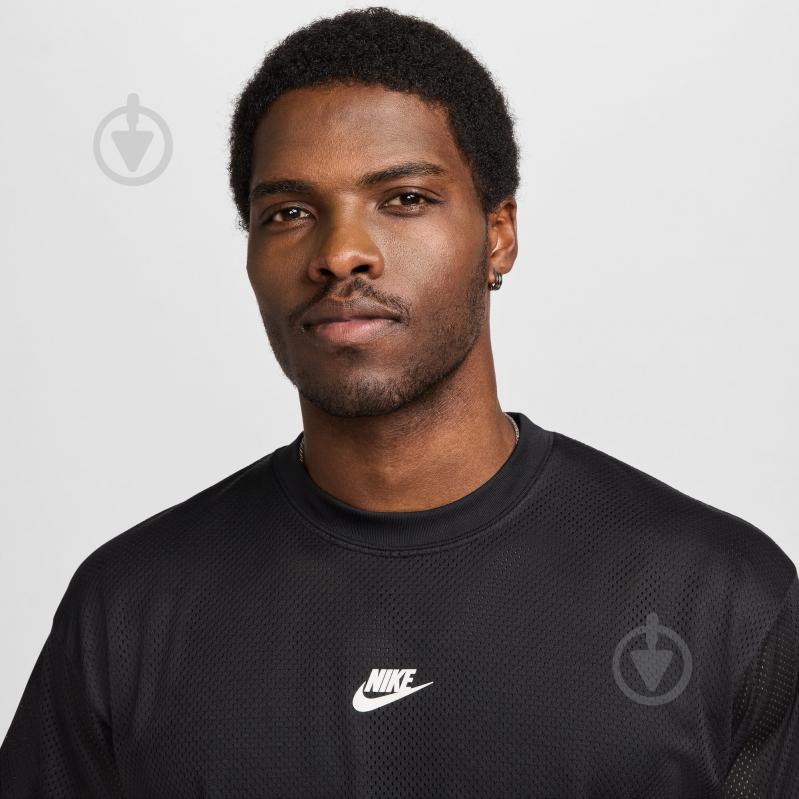 Футболка Nike M NSW MESH M90 SS TOP HQ1983-010 р.S чорний - фото 3 Футболка Nike M NSW MESH M90 SS TOP HQ1983-010 р.S чорний - фото 3