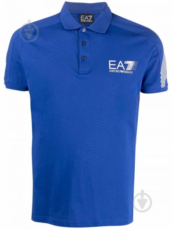 Поло EA7 POLO SHIRT 3KPF21-PJ02Z-1570 р.3XL синій - фото 1