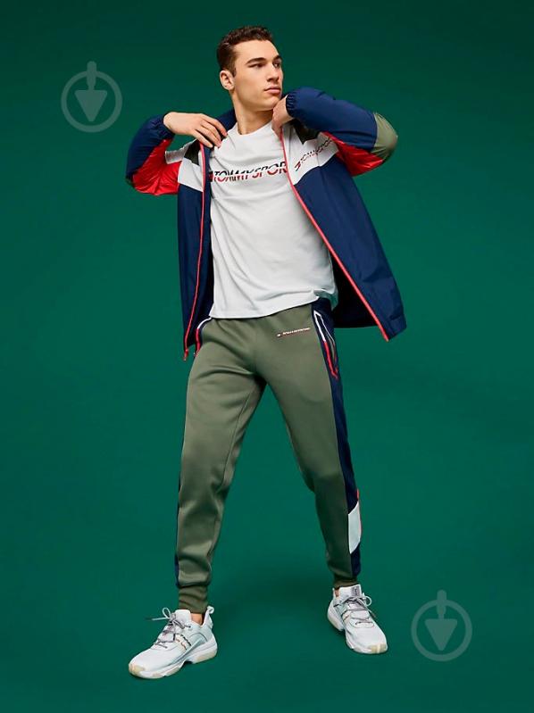 Футболка Tommy Hilfiger T-Shirt Logo Driver S20S200082100 р.M белый - фото 11