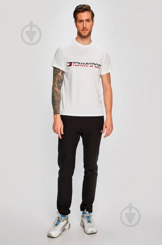 Футболка Tommy Hilfiger T-Shirt Logo Driver S20S200082100 р.M белый - фото 3