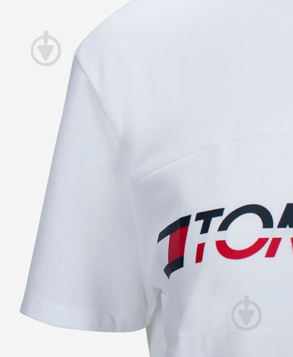 Футболка Tommy Hilfiger T-Shirt Logo Driver S20S200082100 р.S белый - фото 18