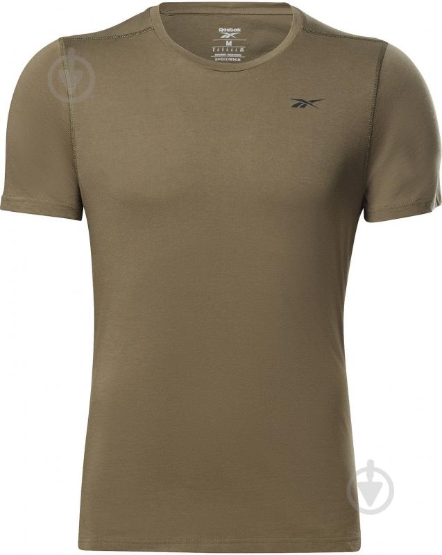Футболка Reebok Speedwick H46607 р.S хаки - фото 3