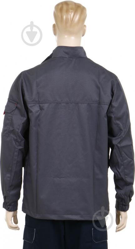 Куртка робоча TORNADO Люксор р. L зріст 5-6 сірий із червоними вставками - фото 3 Куртка робоча TORNADO Люксор р. L зріст 5-6 сірий із червоними вставками - фото 3