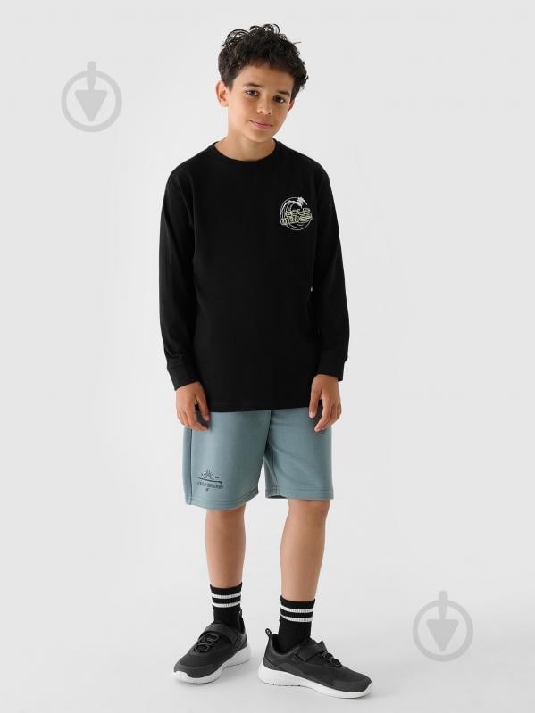 Лонгслив 4F LONGSLEEVE M435 4FJWSS25TLONM435-20S р.140 черный - фото 4 Лонгслив 4F LONGSLEEVE M435 4FJWSS25TLONM435-20S р.140 черный - фото 4