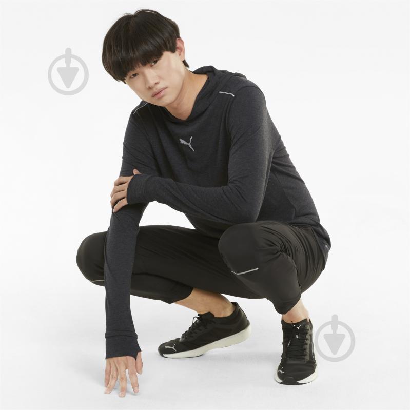 Джемпер Puma RUN WOOL MIDLAYER 52086201 р. M черный - фото 5