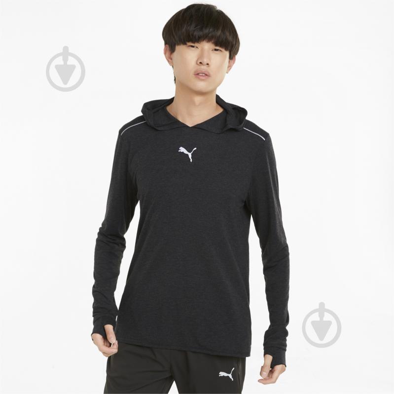 Джемпер Puma RUN WOOL MIDLAYER 52086201 р. 2XL черный - фото 3 Джемпер Puma RUN WOOL MIDLAYER 52086201 р. 2XL черный - фото 3