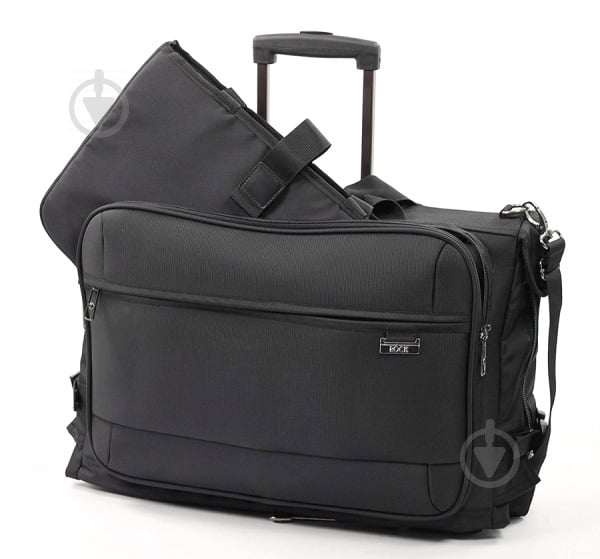 Сумка дорожня на колесах Rock Deluxe Carry-on Garment Carrier GS-0010 41 л чорний - фото 4