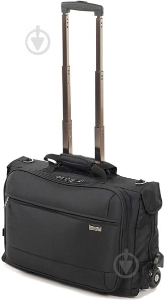 Сумка дорожня на колесах Rock Deluxe Carry-on Garment Carrier GS-0010 41 л чорний - фото 2