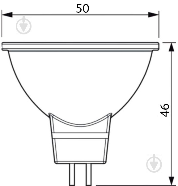 Лампа світлодіодна Philips ESS 5 Вт MR16 матова GU5.3 220 В 2700 К - фото 2