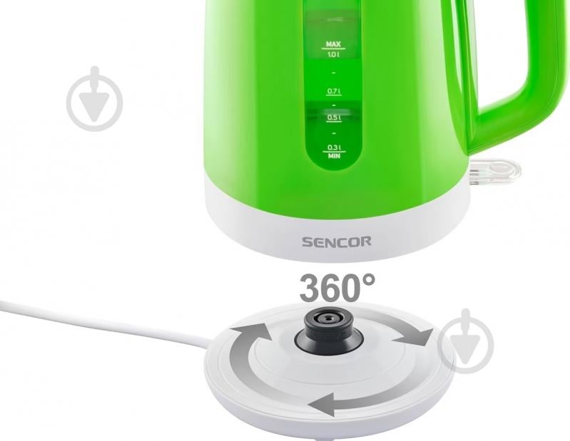 Електрочайник Sencor SWK 1021GR - фото 5