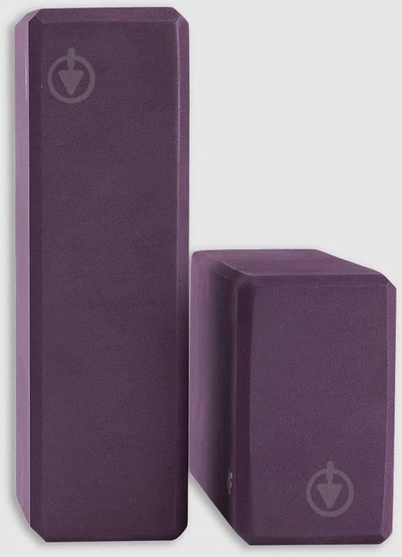 Блок для йоги 4F U082 (2pack) 4FWSS25AAOTU082-50S фіолетовий - фото 4