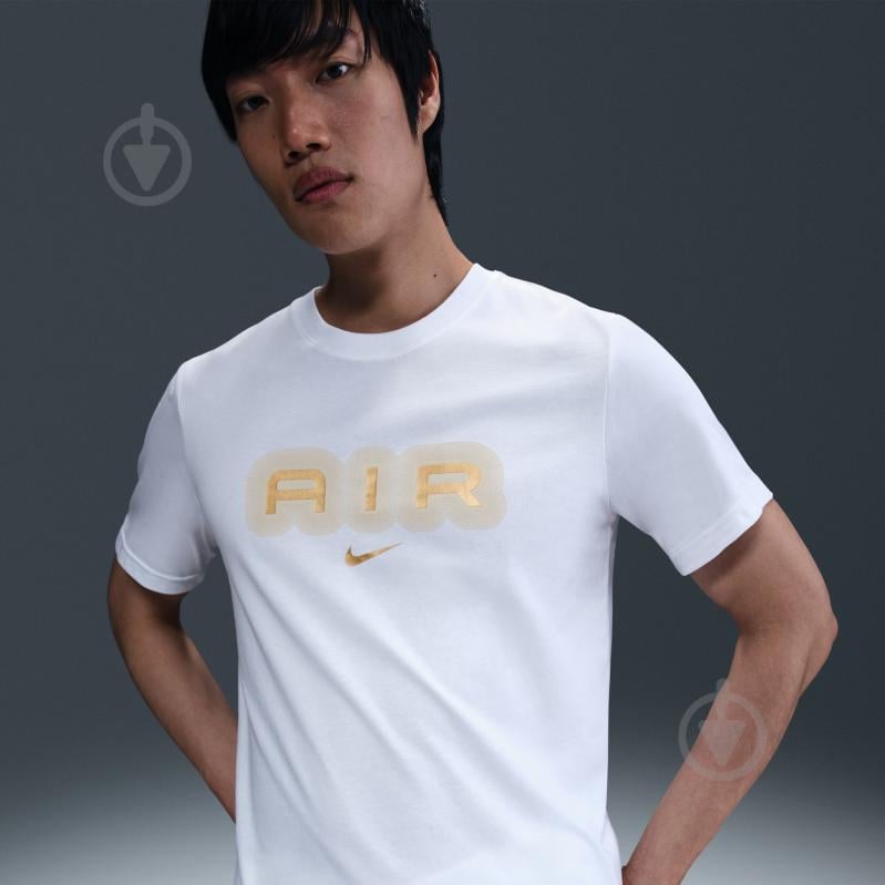 Футболка Nike M NSW SW AIR GRAPHIC TEE HM0185-102 р.XL білий - фото 9 Футболка Nike M NSW SW AIR GRAPHIC TEE HM0185-102 р.XL білий - фото 9