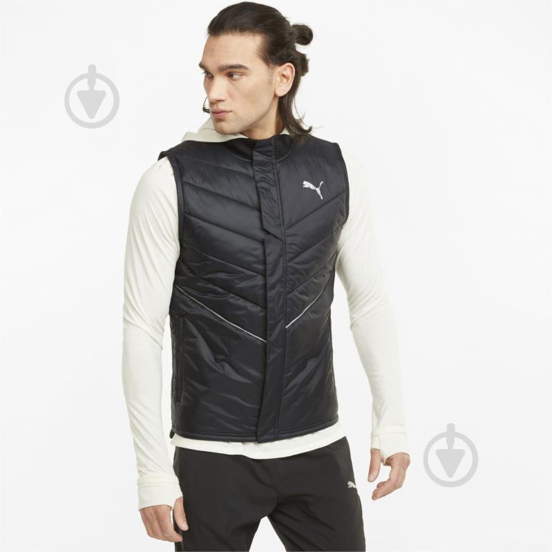 Жилет Puma RUN ELEVATED PADDED VEST 52086501 р.XL черный - фото 3