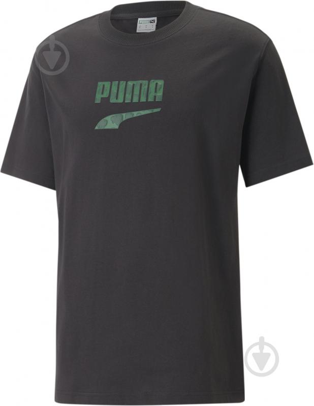 Футболка Puma DOWNTOWN LOGO GRAPHIC TEE 53824301 р.L чорний - фото 1