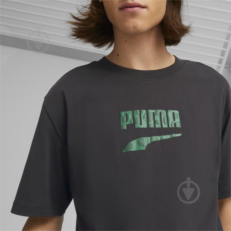 Футболка Puma DOWNTOWN LOGO GRAPHIC TEE 53824301 р.L чорний - фото 5