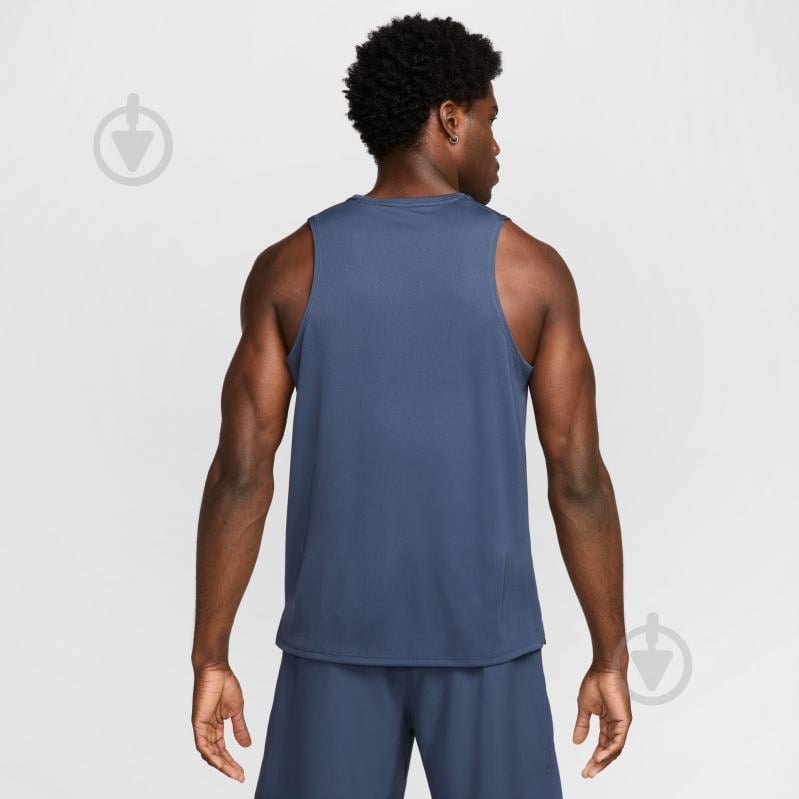 Майка Nike M NK DF MILER TANK DV9321-437 р.XL голубой - фото 2