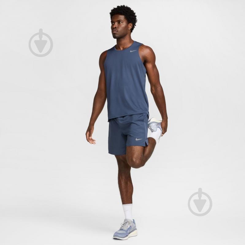 Майка Nike M NK DF MILER TANK DV9321-437 р.XL голубой - фото 5