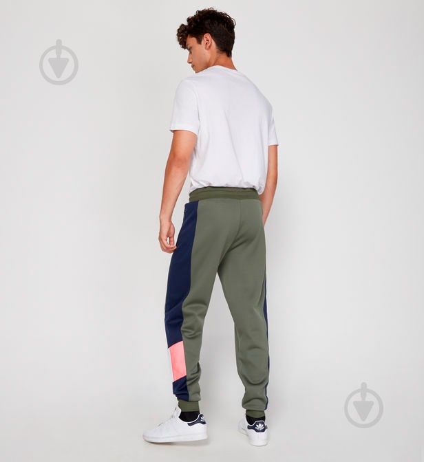 Брюки Tommy Hilfiger BLOCKED FLEECE PANT CUFFED S20S200211302 р. M оливковый - фото 8