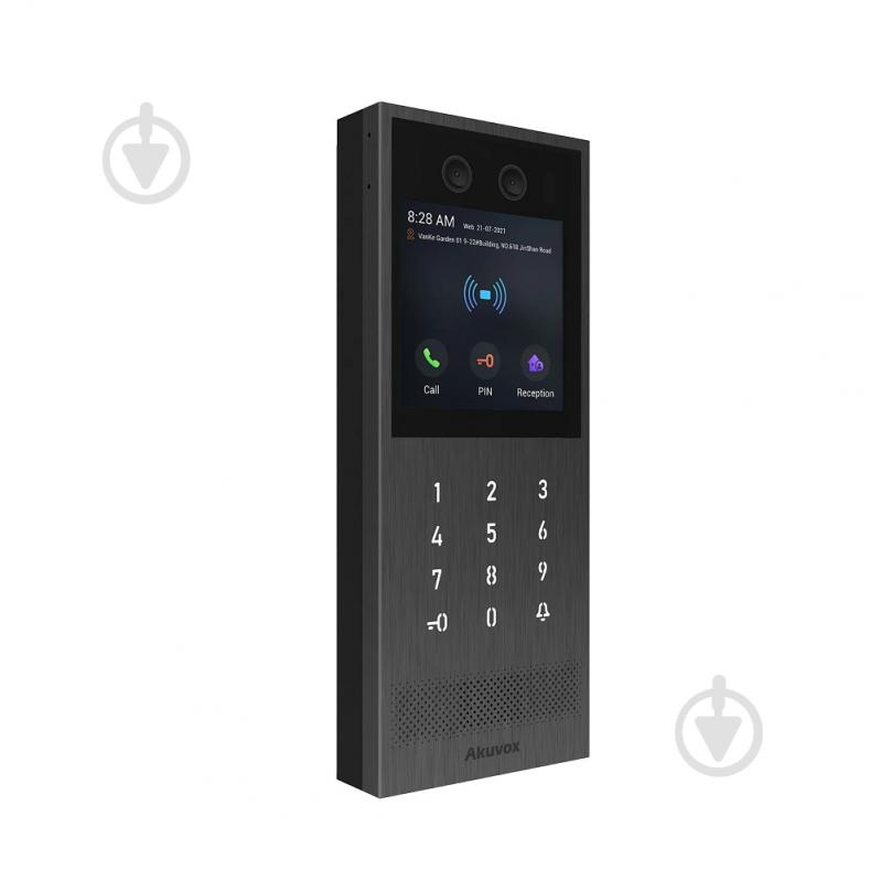 IP-панель виклику Akuvox X912S багатоабонентна з розпізнаванням обличчя, NFC та Bluetooth 281249 - фото 1