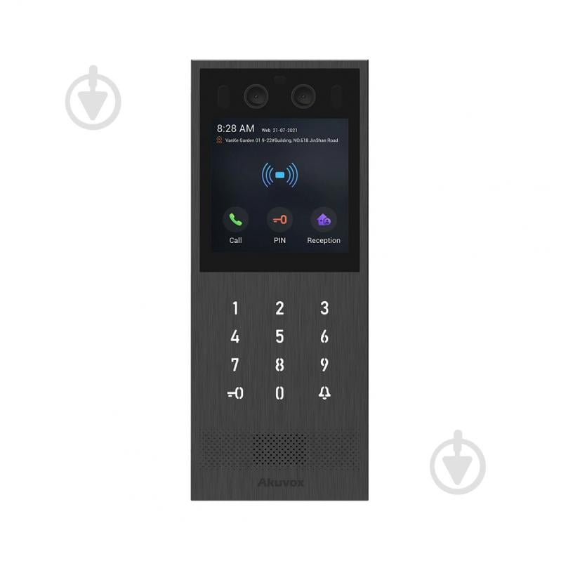 IP-панель вызова Akuvox X912S многоабонентная с распознаванием лица, NFC и Bluetooth 281249 - фото 2