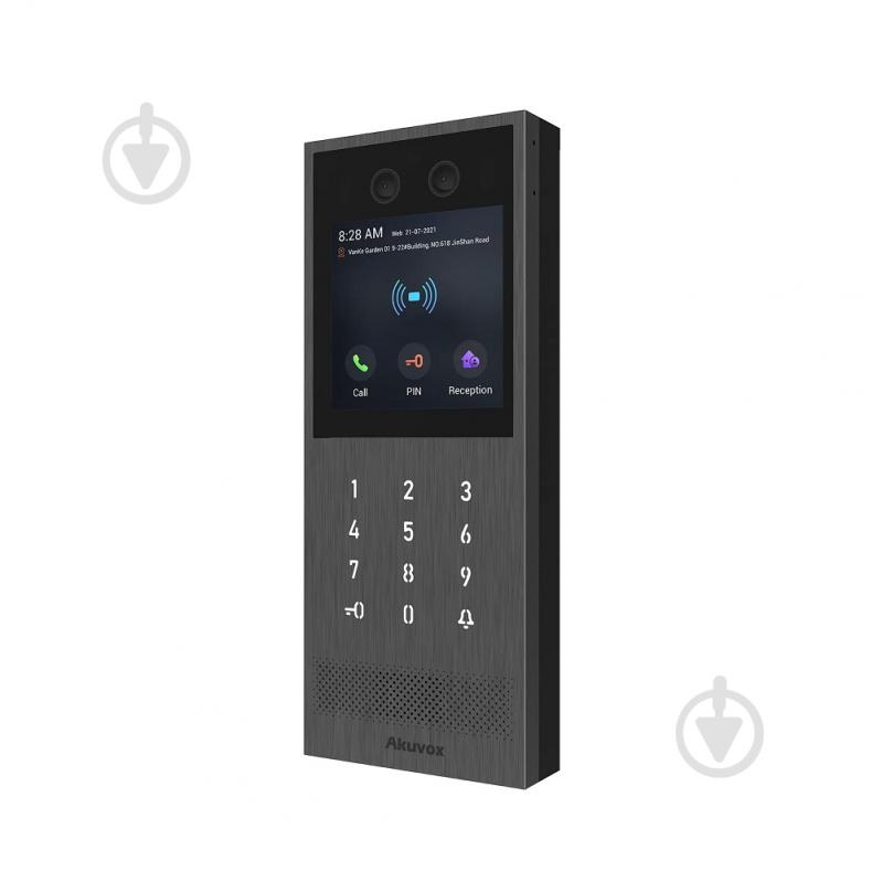 IP-панель виклику Akuvox X912S багатоабонентна з розпізнаванням обличчя, NFC та Bluetooth 281249 - фото 3