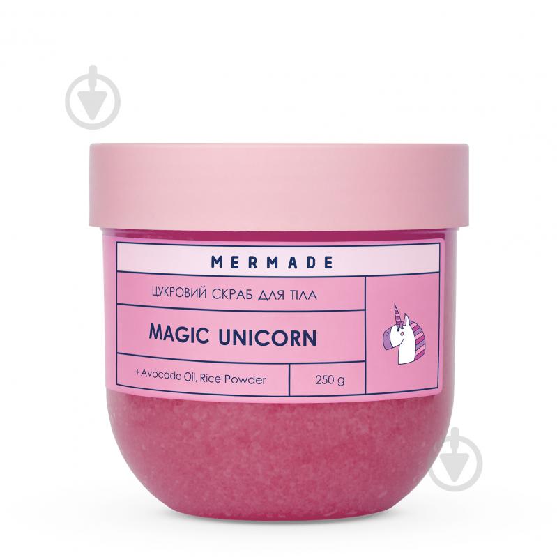 Скраб для тела сахарный Mermade Сахарный скраб для тела MERMADE Magic Unicorn 250 г 250 г - фото 1