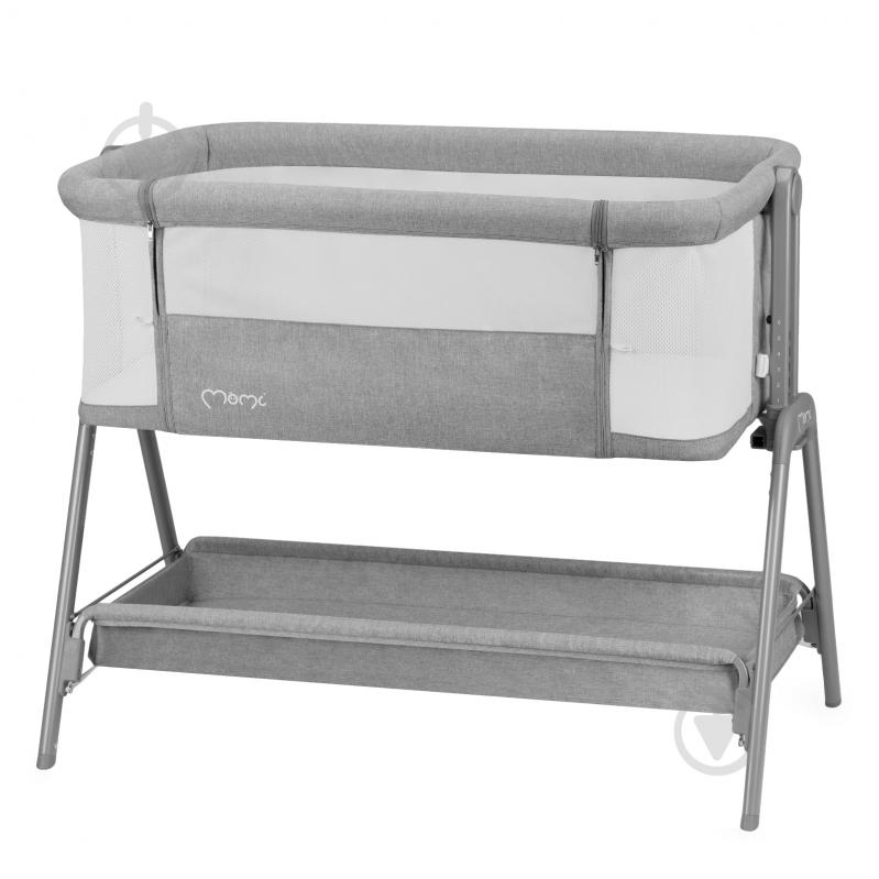 Кроватка детская MoMi FIBI gray LOZE00004 - фото 6