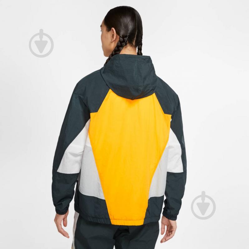 Ветровка мужская демисезонная Nike M NSW HE WR JKT WVN SIGNATURE CJ4358-739 р.XL желтая - фото 5