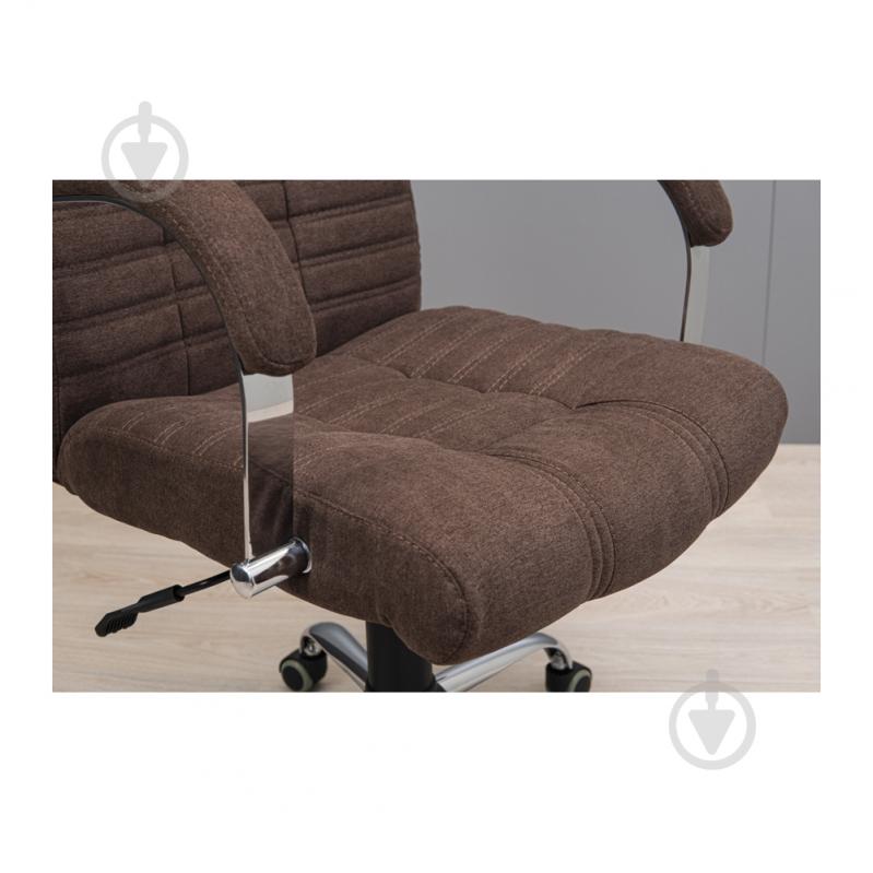 Крісло Річмен Груп Атлант Хром П1 М-2 Місті Шоколад шоколадний - фото 7 Крісло Річмен Груп Атлант Хром П1 М-2 Місті Шоколад шоколадний - фото 7