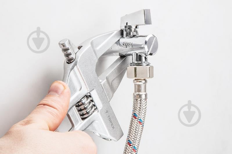 Ключ разводной укророченный 0-70 мм Topex 35D700 - фото 10