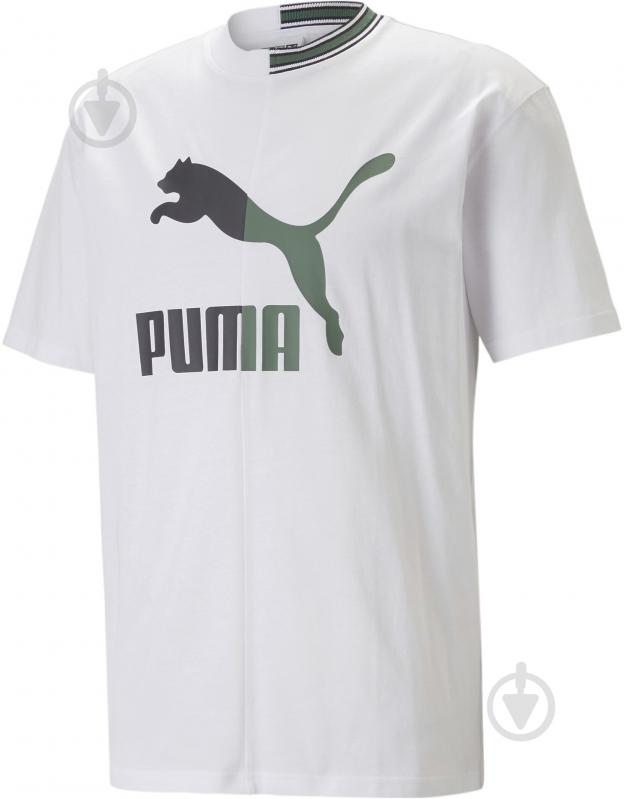 Футболка Puma CLASSICS ARCHIVE REMASTER TEE 53829602 р.M білий - фото 1