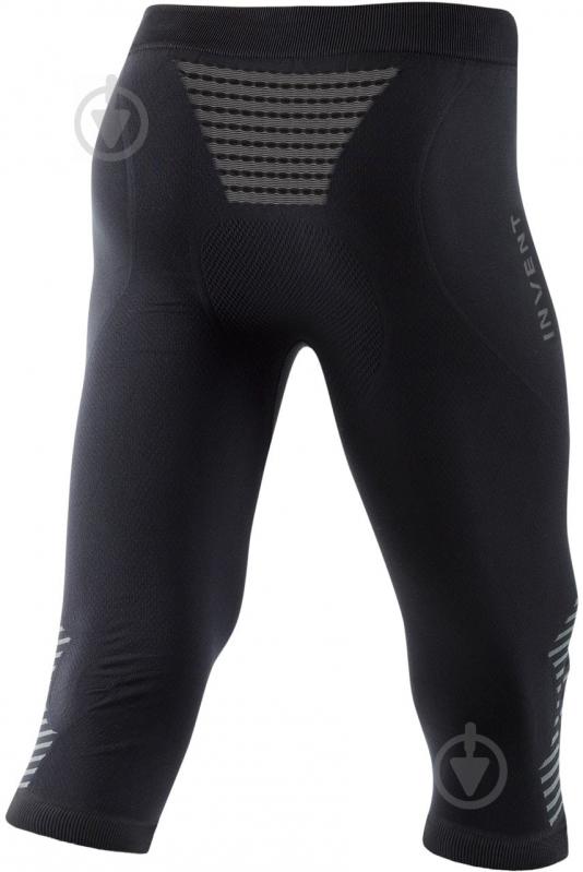 Штани X-Bionic INVENT 4.0 PANTS 3/4 MEN IN-YP07W19M-B036 р.S чорно-сірий - фото 1