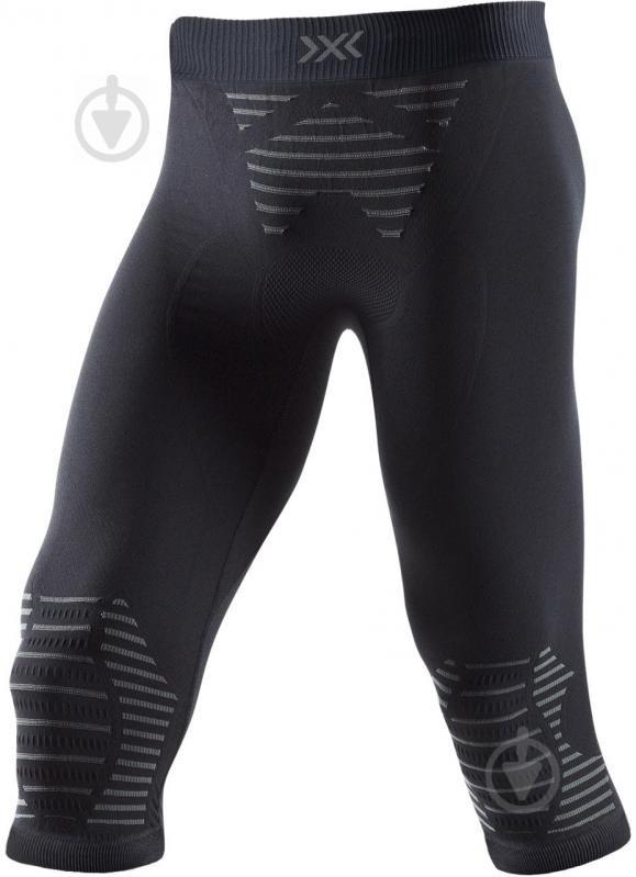 Штани X-Bionic INVENT 4.0 PANTS 3/4 MEN IN-YP07W19M-B036 р.S чорно-сірий - фото 2