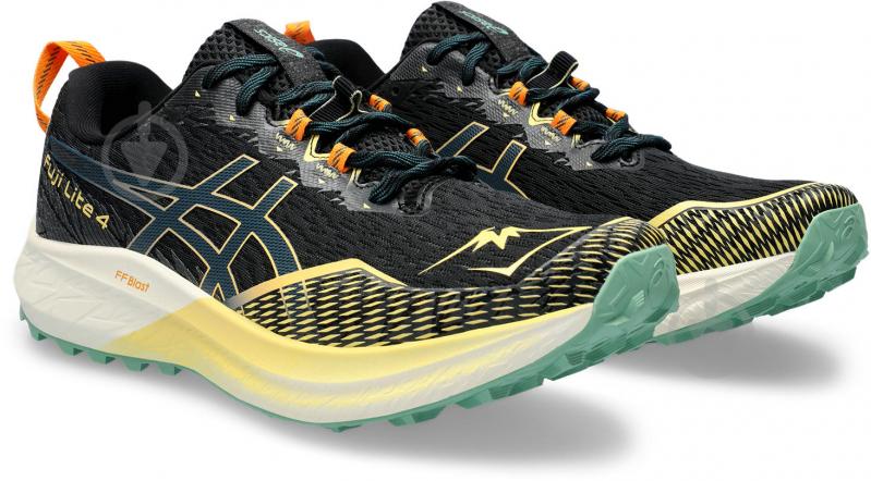 Кросівки чоловічі Asics FUJI LITE 4 1011B698_002 р.43,5 чорні - фото 4