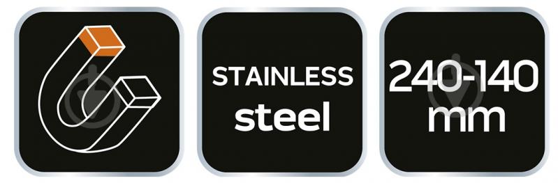 Поддон NEO tools 245x145 мм 11-614 - фото 8