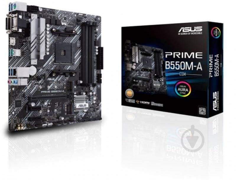 Материнская плата Asus 90MB14I0-M0EAYC (Socket AM4, AMD B550, micro ATX) - фото 7