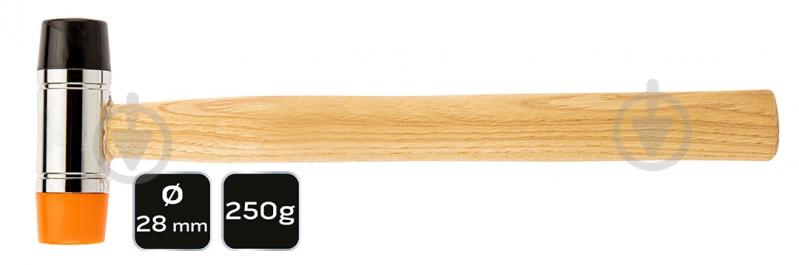 Молоток рихтовочный NEO tools 280 г 11-621 - фото 7