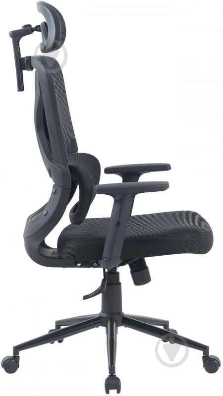 Кресло офисное Ergomix LEVEL (LY-8029H-1-BK) черный - фото 3