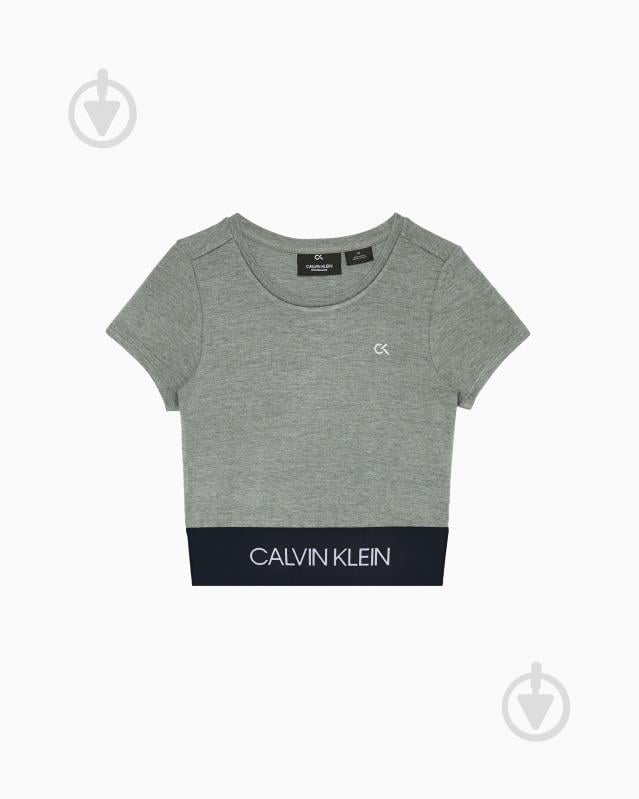 Футболка Calvin Klein Performance T-Shirts 00GWF9K119-077 р.L серый - фото 1
