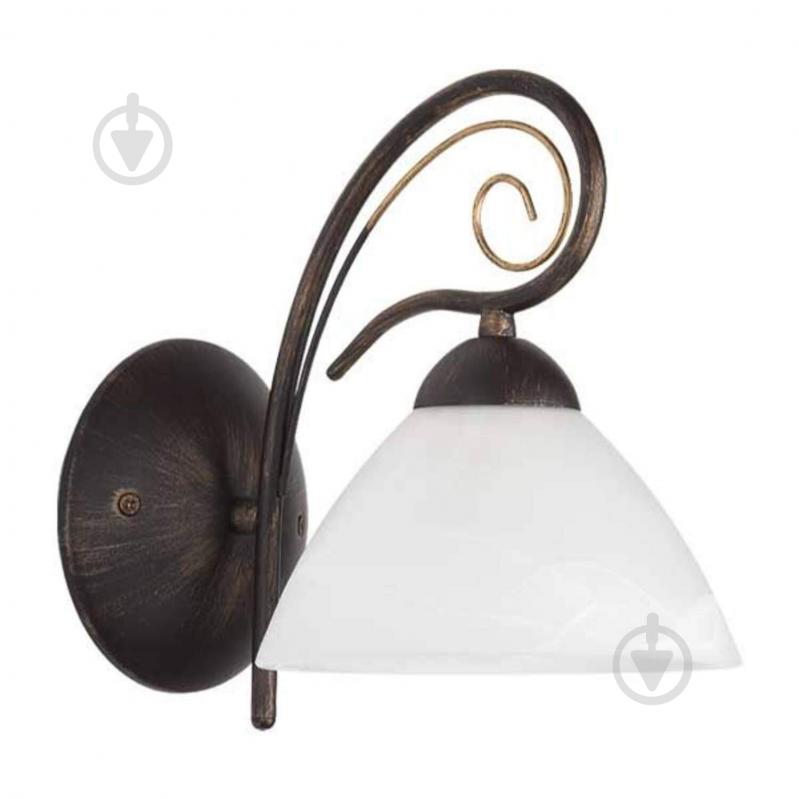 Бра ALFA INCA 1x60 Вт E27 венге 15690 - фото 1