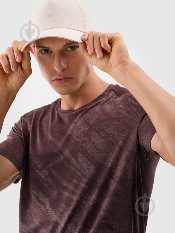 Футболка 4F TSHIRT FNK M1216 4FWSS25TFTSM1216-81A р.2XL різнокольоровий - фото 4