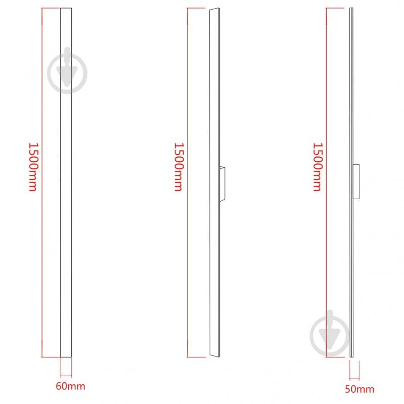 Светильник настенный V-WATT LED FA 4000К 24 Вт белый - фото 2