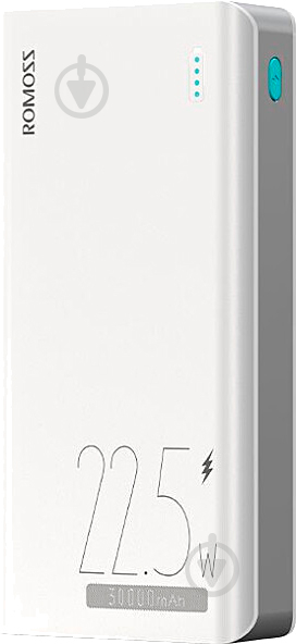 Повербанк Romoss Sense8F (PHP30-711-1133H) 30000 mAh white (967660) 22.5 W - фото 1