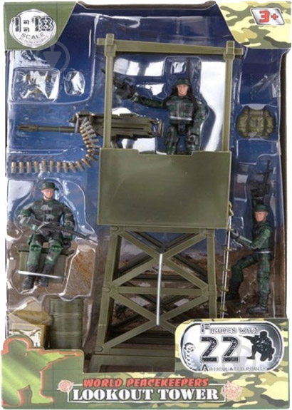 Ігровий набір M&C Toy Оглядова вежа 77021 6456638 - фото 1 Ігровий набір M&C Toy Оглядова вежа 77021 6456638 - фото 1