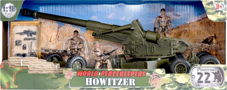 Игровой набор M&C Toy Полевая гаубица 77029 6456641 - фото 1 Игровой набор M&C Toy Полевая гаубица 77029 6456641 - фото 1